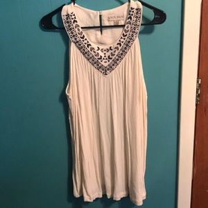 Long sleeve cold shoulder top